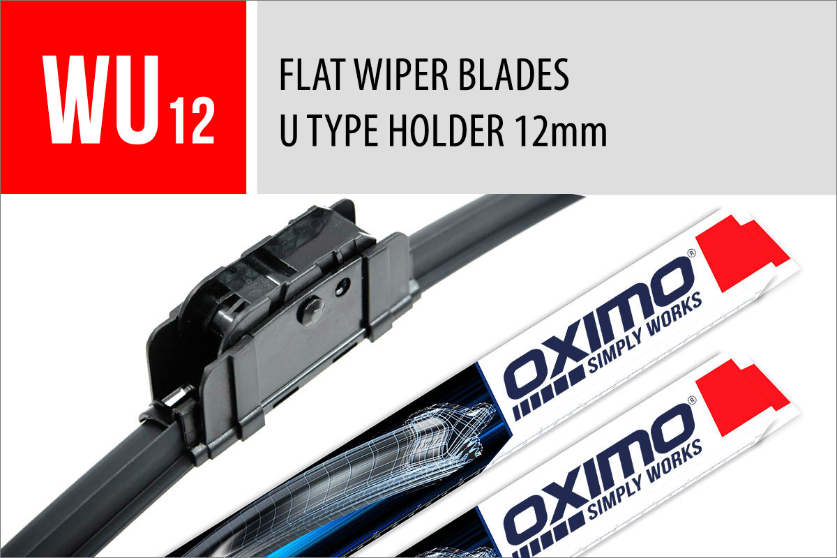 Безкаркасні щітки склоочисника WU12