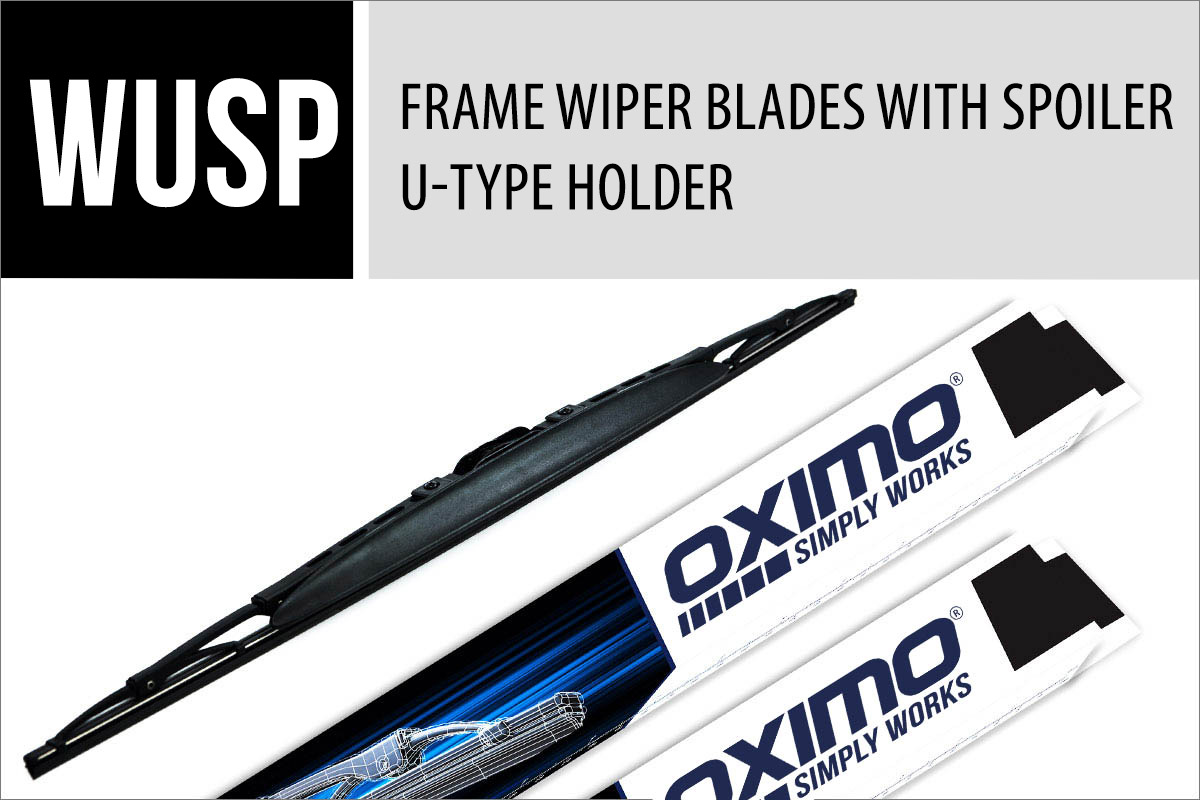 Каркасні щітки склоочисника із спойлером WUSP